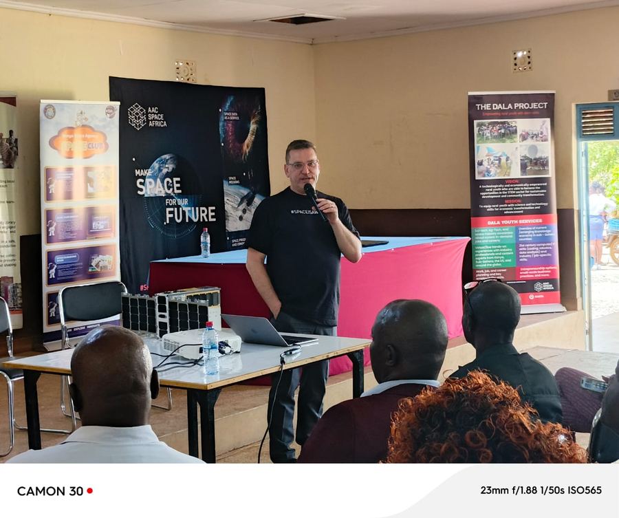 STEM workshop with AAC Space Africa